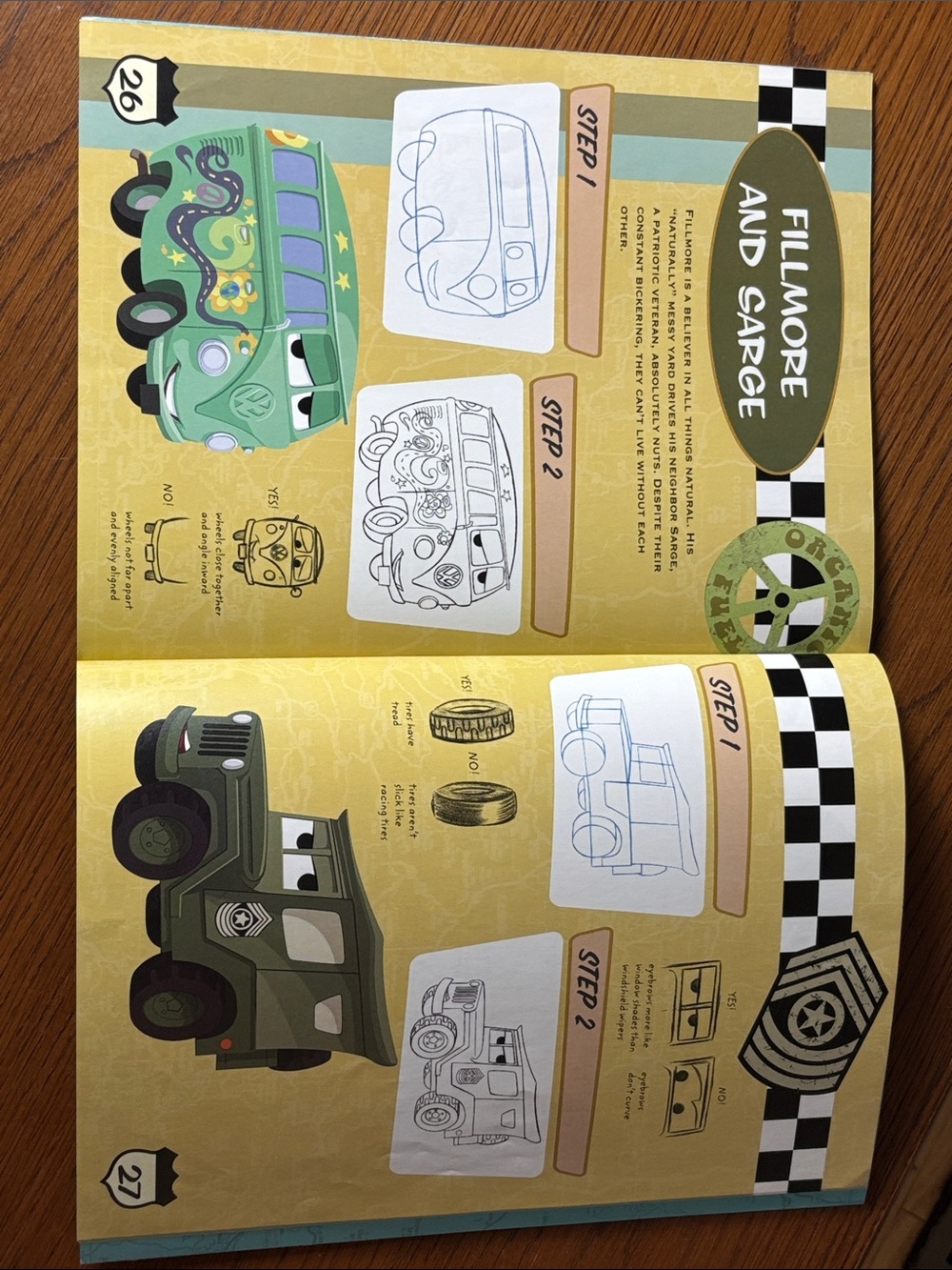 Cars Learn to Draw Book - Picture 3 of 4